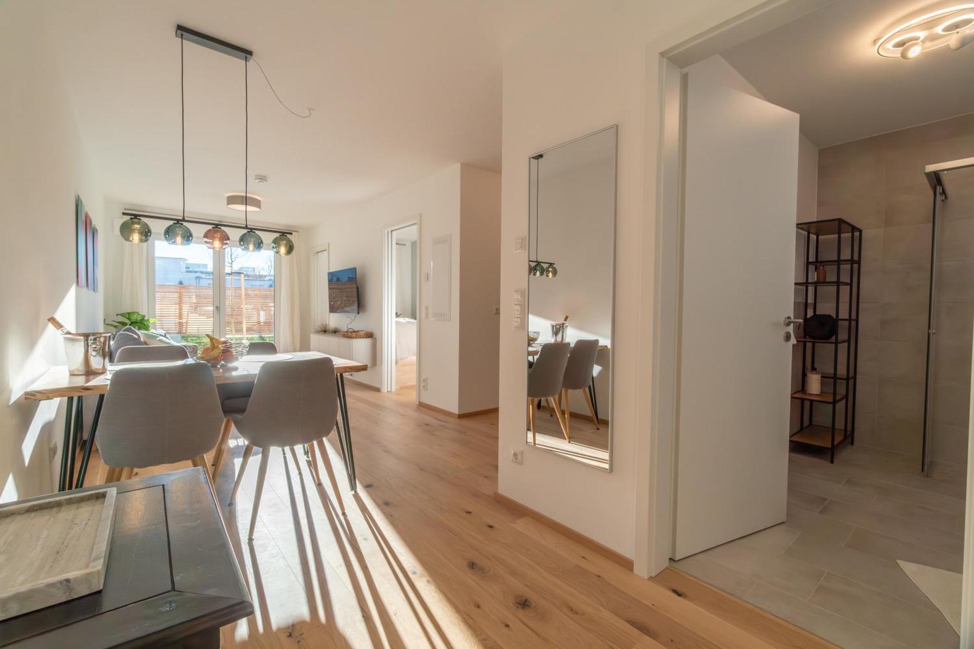 Die Gartenlounge In Bad Aibling Eksteriør billede