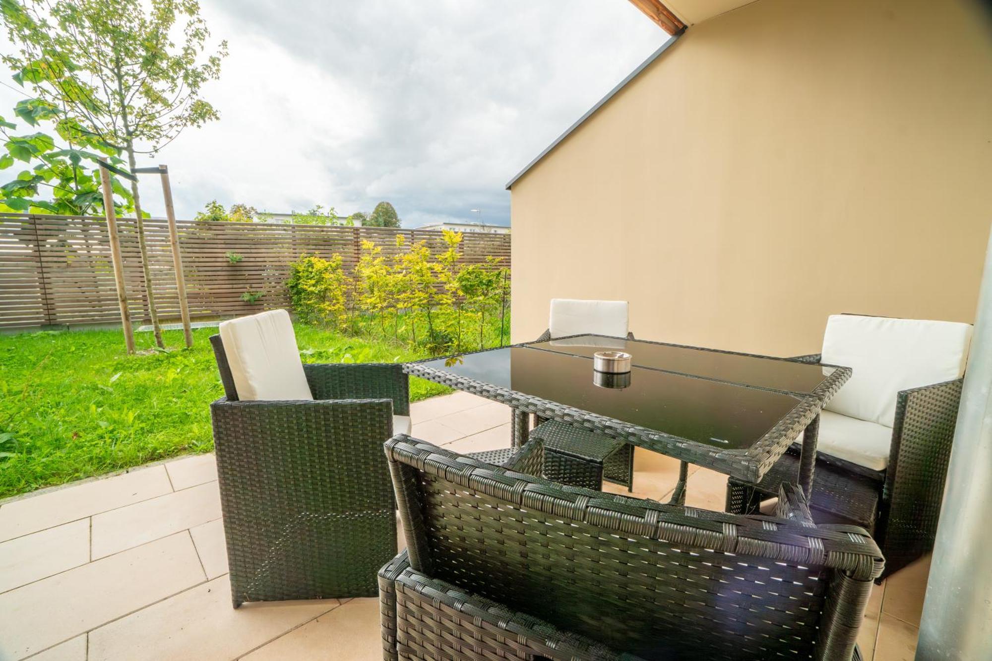 Die Gartenlounge In Bad Aibling Eksteriør billede